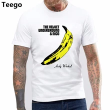 The Velvet Underground для мужчин футболка модный принт футболка с рисунком хлопковые футболкикоттоновые футболки и топы для девочек, детские комплекты мужские забавная футболка, с длинным рукавом; брендовые Топы