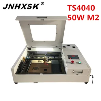 

JNHXSK Desktop LY laser 4040 50W High Speed CO2 Laser cutting milling Engraving Machine Work Size 400*400mm