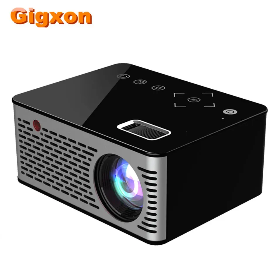 Gigxon G200 мини светодиодный карманный проектор домашний игровой USB HDMI видео