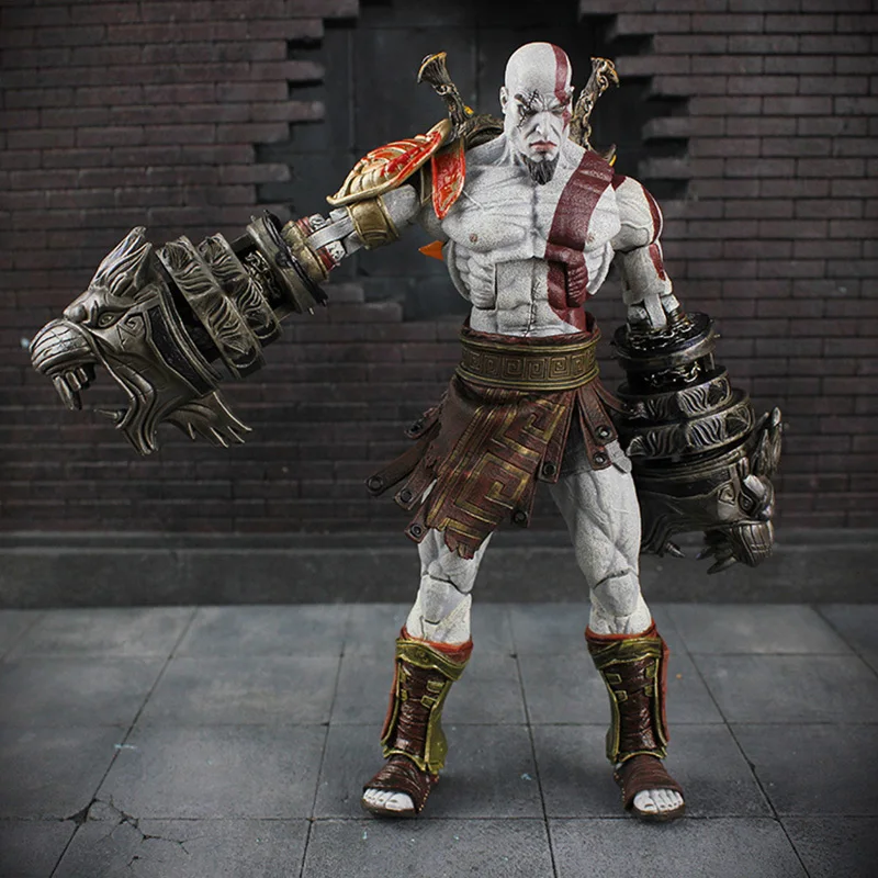 God of War3 Action Figures 18CM Ultimate Kratos PVC Action Figure Toy Dolls