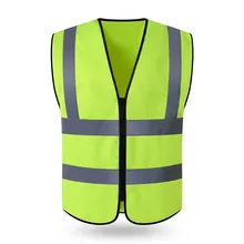 Светоотражающий Жилет Строительная площадка защитная одежда куртка озеленение сада светофора флуоресцентный жилет