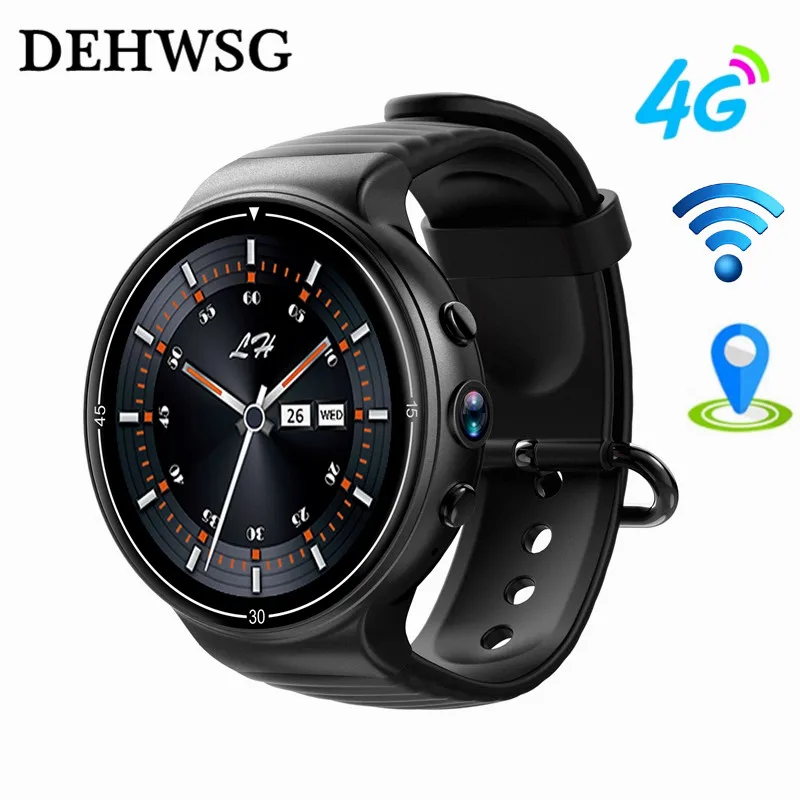 

DEHWSG I8 Smart Watch 4G SIM Card support GPS WIFI Bluetooth smartwatch HD camera Heart Rate Monitor fitness tracker