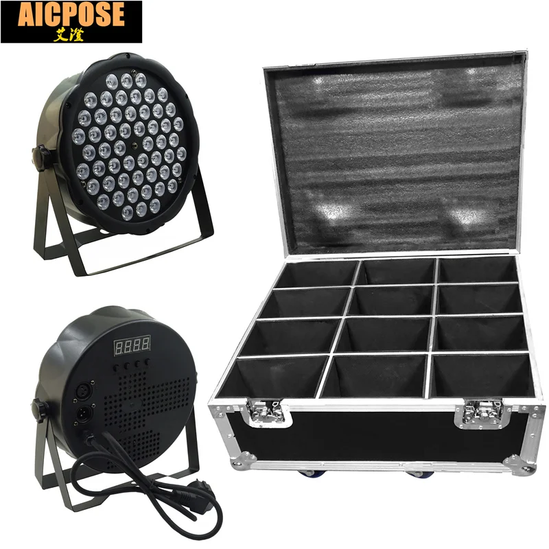 Контроллер DMX512 светодиодный для дискотеки 12 шт. 54x3 Вт RGBW 25 градусов 4/8 каналов в 1 |