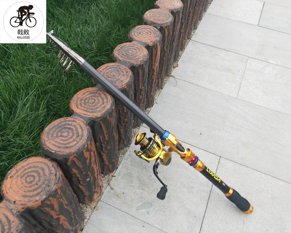 fishing rod reel   2.12.43.03.6m  hard rods  Telescopic Fishing Rod     fishing rod  with 4000 reel