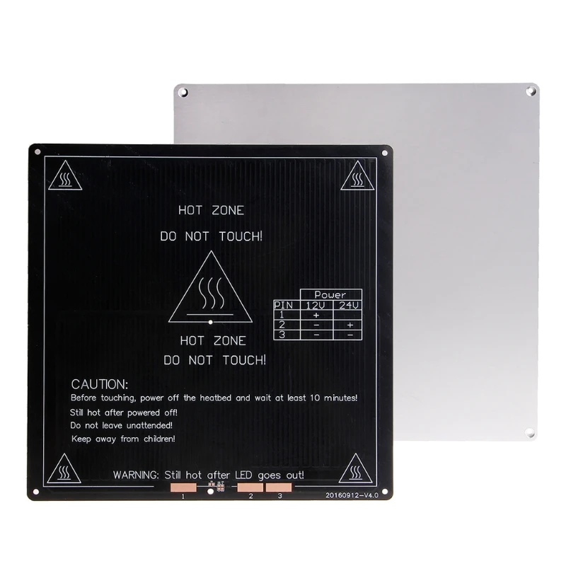 

MK3 Heated Bed Hot Bed 3D Printers Part Heat 214mmx214mm Aluminum Plate 3mm PCB 3D Printer Accessories