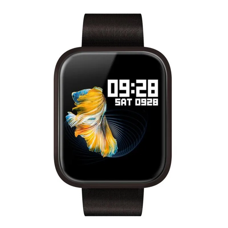 Смарт-часы P70 для мужчин, измеритель артериального давления, пульсометр, шагомер, фитнес, спортивные Смарт-часы для Apple IOS, Iphone, Android