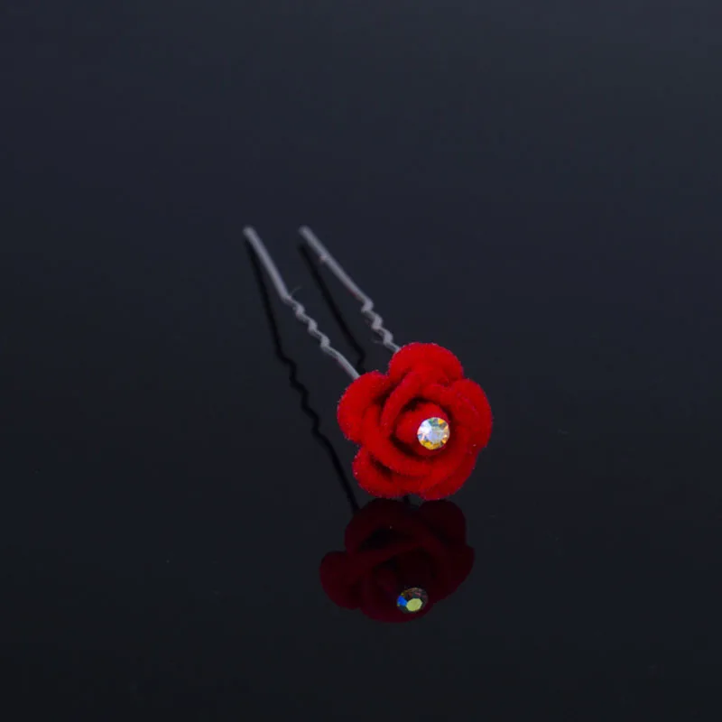 2018 New Hot Sale 1PC Unique Graceful The Bride Hollow Butterfly Flower Hairpin Clips women Wedding party Jewelry hairgrips