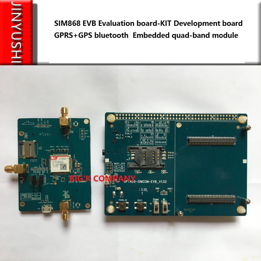 US $127.89 Original SIMCOM SIM868 EVB Evaluation boardKIT Development board GPRSGPS bluetooth 100 NewampOriginal Embedded quadband
