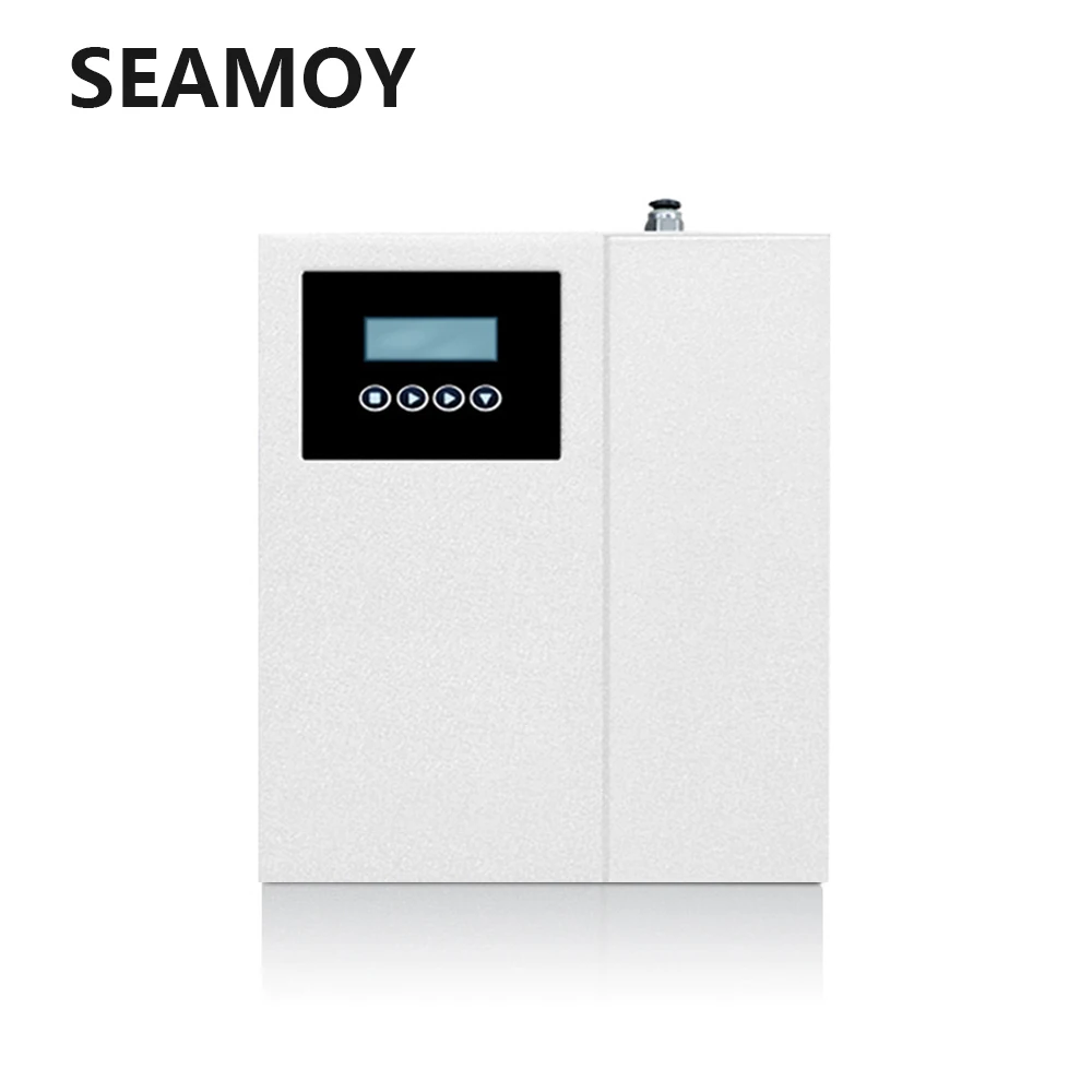 Seamoy ароматный Ароматизатор воздуха машина 110-240 В 200-300м3 крюк к HVAC кондиционер ароматизатор машина ароматизатор система для дома и офиса - Цвет: White