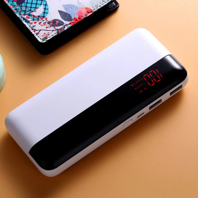 20000 мАч Внешний аккумулятор power Bank Dual USB портативный power bank быстрое зарядное устройство для iPhone Honor Xiaomi Bateria зарядка повербанк