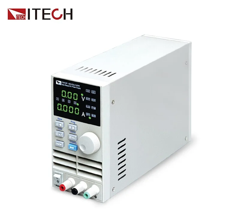 IT6720 Регулируемый Цифровой DC Питание 10mV/1mA 60 V/5A/100 W для научно-исследовательских работ Услуги лаборатории