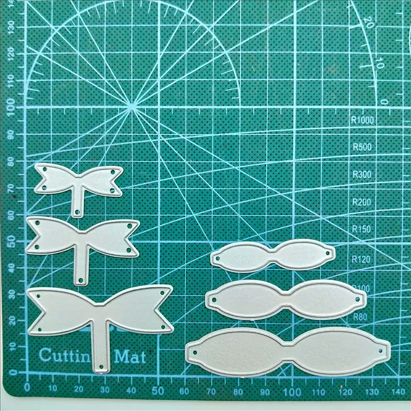 Металлические режущие штампы с бантом для скрапбукинга/фотоальбома декоративное тиснение DIY бумажные карты