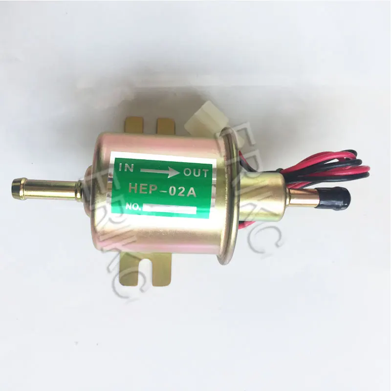 ERIKC Universal Diesel Petrol Gasoline 12V Electric Fuel Pump HEP-02A Low Pressure For Most Car Carburetor Motorcycle ATV HEP02A (1)