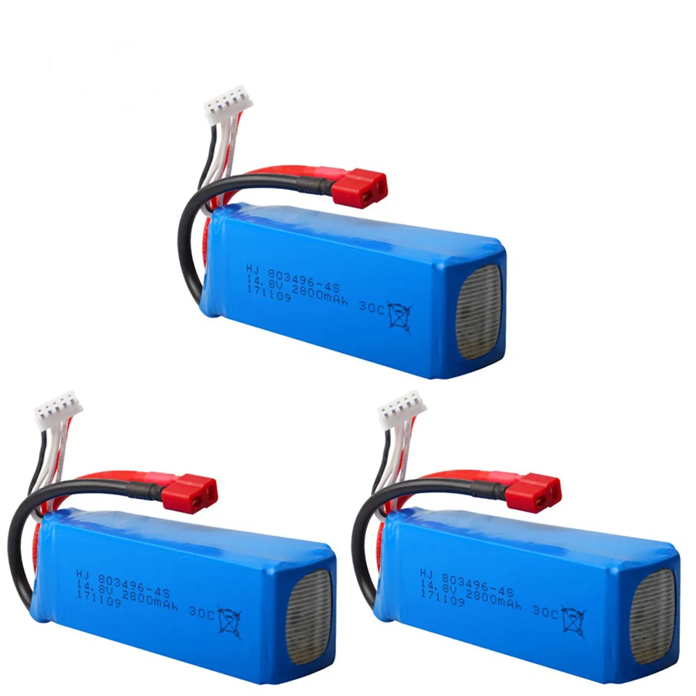 14 8 V 2800mah 30C RC Lipo аккумулятор для FT010 FT011 boat XT60 Plug Battery вертолет Квадрокоптер v 4s 3