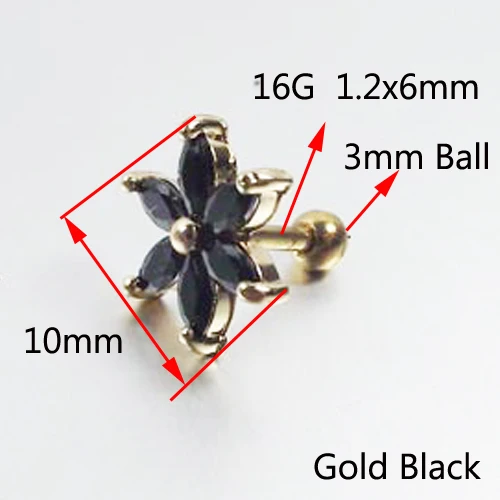 gold black