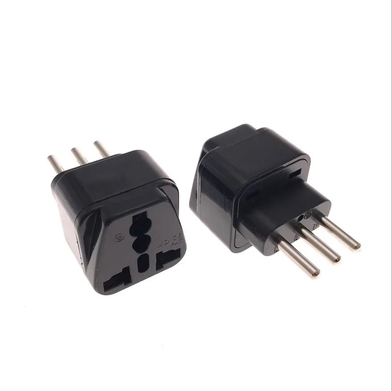 

Italy Libya Chile Male To Female Universal US AU EU AC Power Travel Adapter Plug Converter Italy Wall Outlet Socket 10A 250V