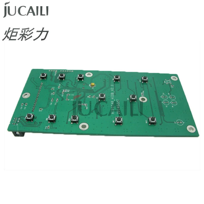 Jucaili Хорошая цена эко сольвентный принтер 12 кнопок ключ доска для epson DX5/DX7/xp600/5113