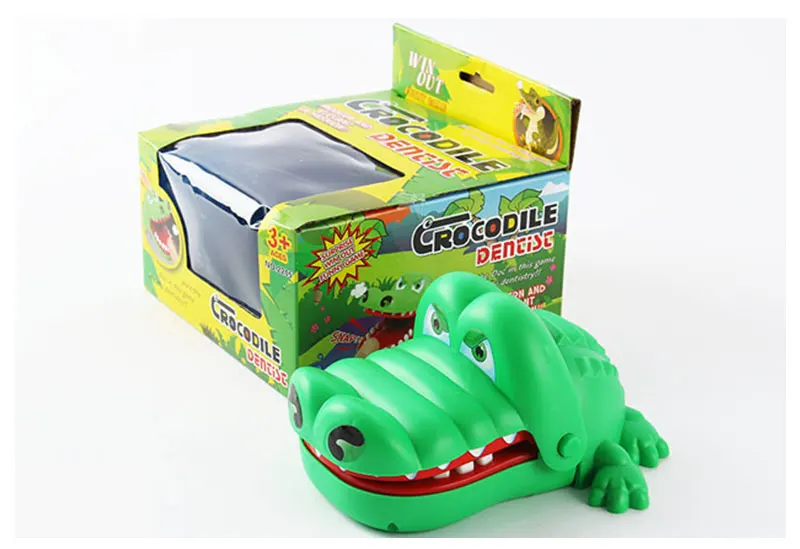 Prank Toy Trick toys Bar Party favors Family interactive games Crocodile Shark Mouth Dentist Bite Finger Game Gag Toy Funny kid