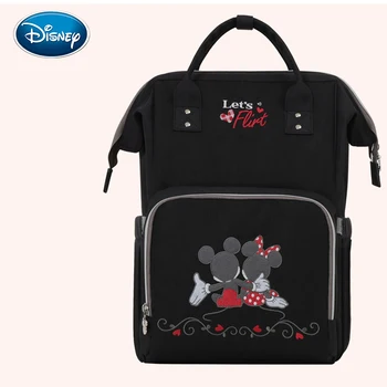 

Disney Nappy Backpack Diaper Bag USB Heating Maternity Travel Backpack Large Capacity Nursing Bag Baby Care Mummy bag