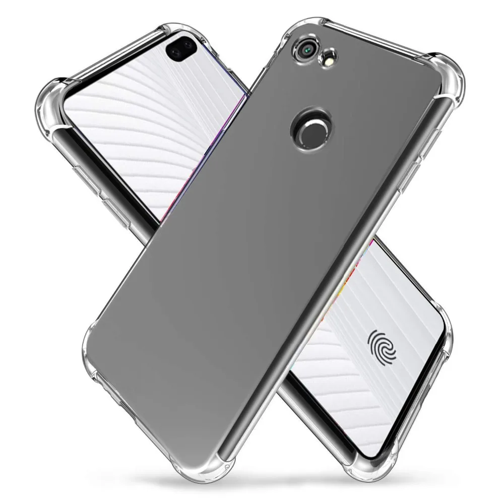 

For Google Pixel 3A Heavy Duty Drop-proof Armor Clear Soft TPU Cover For Google Pixel 3A XL