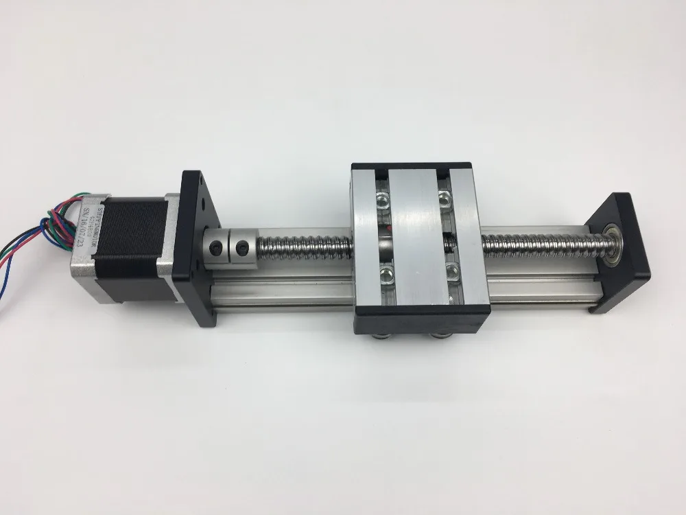 

Ballscrew SG 1605 rail 650mm Travel Linear Guide + 57 Nema 23 Stepper Motor CNC Stage Linear Motion Moulde Linear
