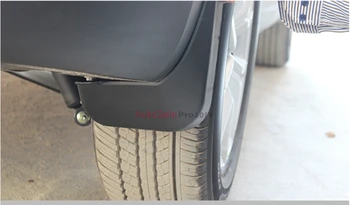 

For Renault Koleos 2017 Black plastic Mud Splash Flaps Guards Mudguard 4pcs