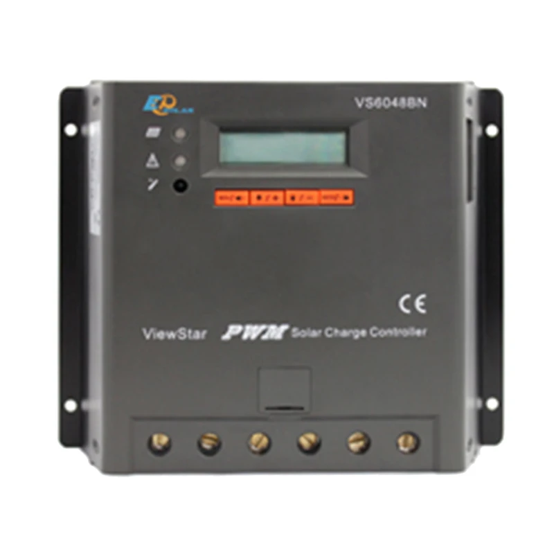 

45A Epever PWM Solar Charge Controller 12V/24V/36V/48V ViewStar Solar Regulator Lighting and Timer Controller RS485 Connect