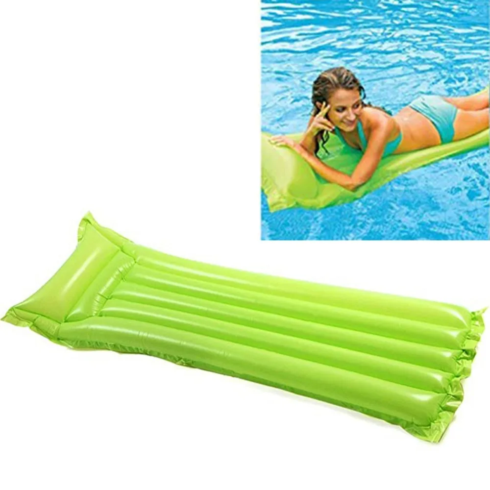 Надувной матрас для бассейна Нескользящие плавающие надувной коврик экологически чистые материалы плот Летний пляж вода игрушки для