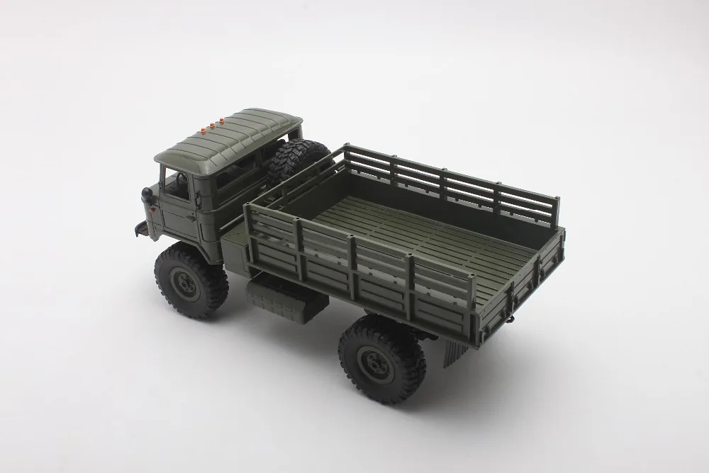 1:16 RC альпинистский военный грузовик Мини 2,4G 4WD внедорожные RC грузовики внедорожные гоночные автомобили RTR светодиодный фары подарок для мальчиков