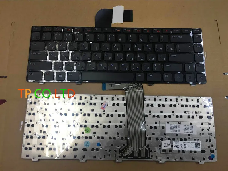 Новая русская клавиатура для ноутбука DELL 14R N4110 N4120 M4110 N4050 M4040 M5040 N5040 N5050 3420 5420 5425 5520