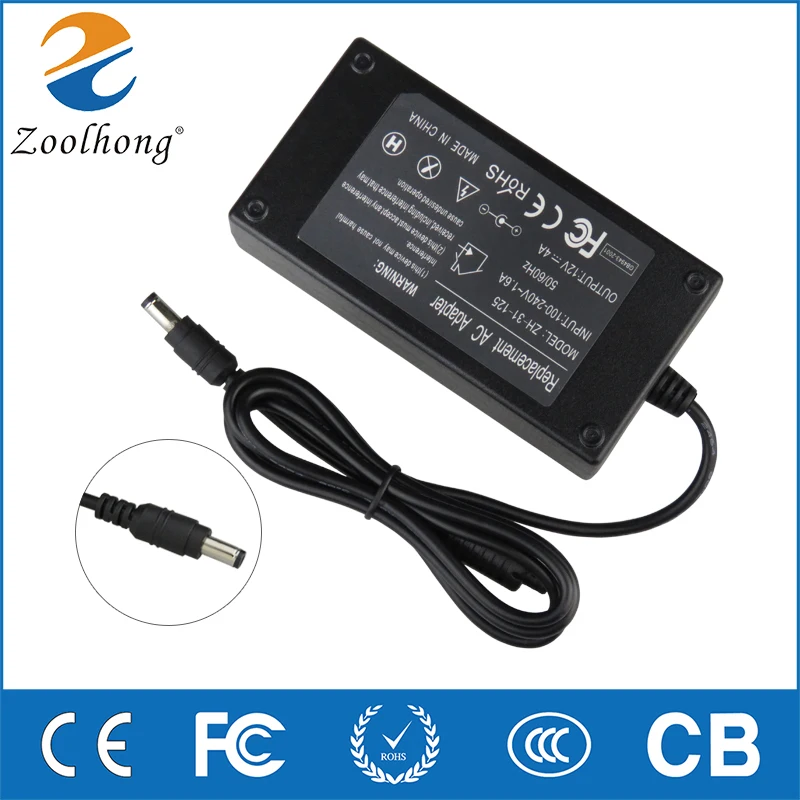 12V 4A трансформатор адаптер Питание конвертер Зарядное устройство Вход 110V 220V