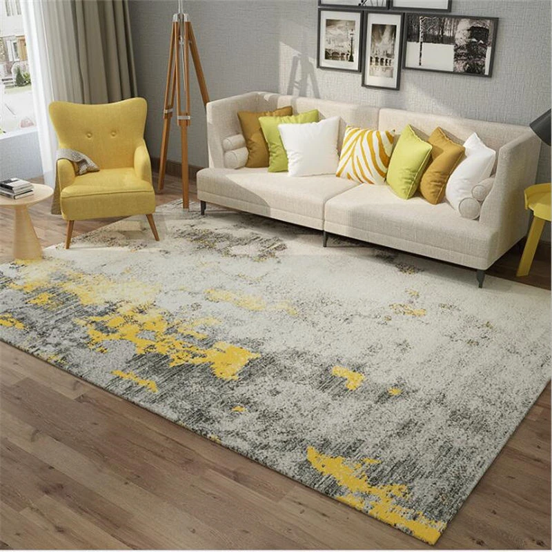 Ковер для гостиной, большой ковер, ковры для дома, для гостиной, градиентные коврики из нетканого материала для детской комнаты, декоративные