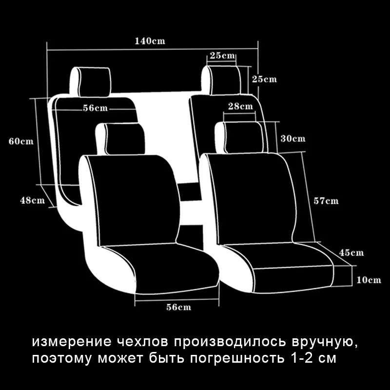 Rownfur марка автомобиля сиденья универсальный высокое качество австралийской овчины для автомобиля переднее сиденье теплые Автокресло протектор Подушки