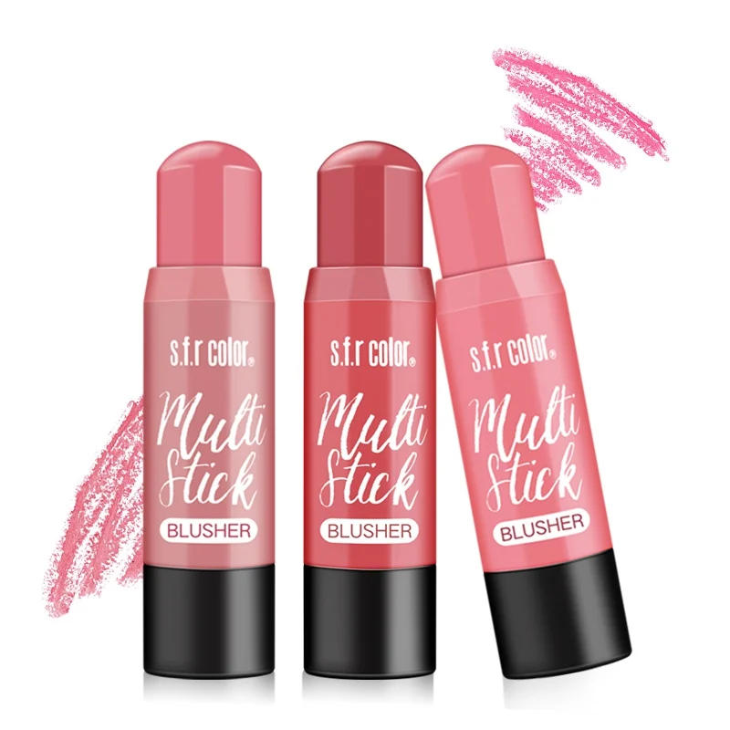 

Makeup Blush Stick Face Cheek Cream Blusher Sticker Long Lasting Natural Cosmetics