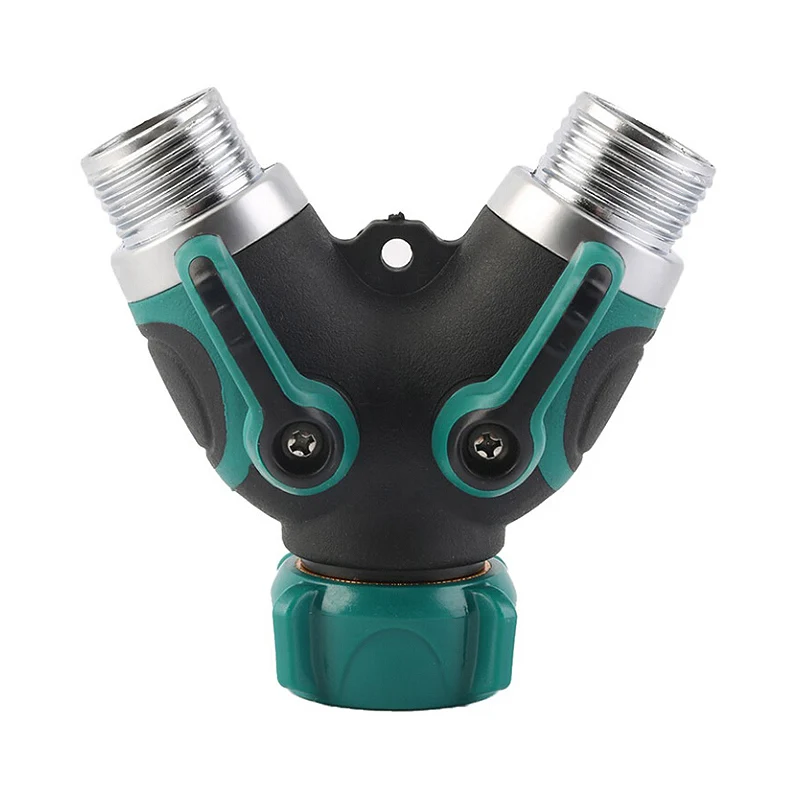 

3/4 inch Thread Straight Y Shape 2 Way Connectors Garden Irrigation Fitting