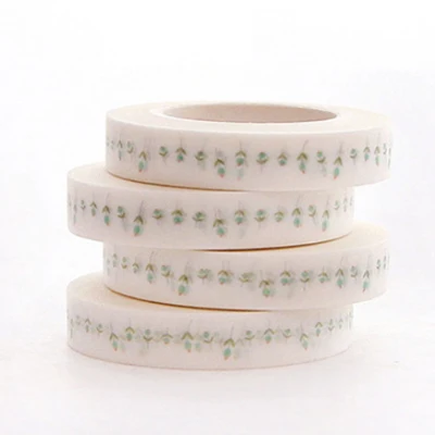 0.7cm*10m Heart Kawaii Washi Tape Decoration Scrapbooking Papeterie Autocollant Masking Tape School Supplies Sticker Stationery 02