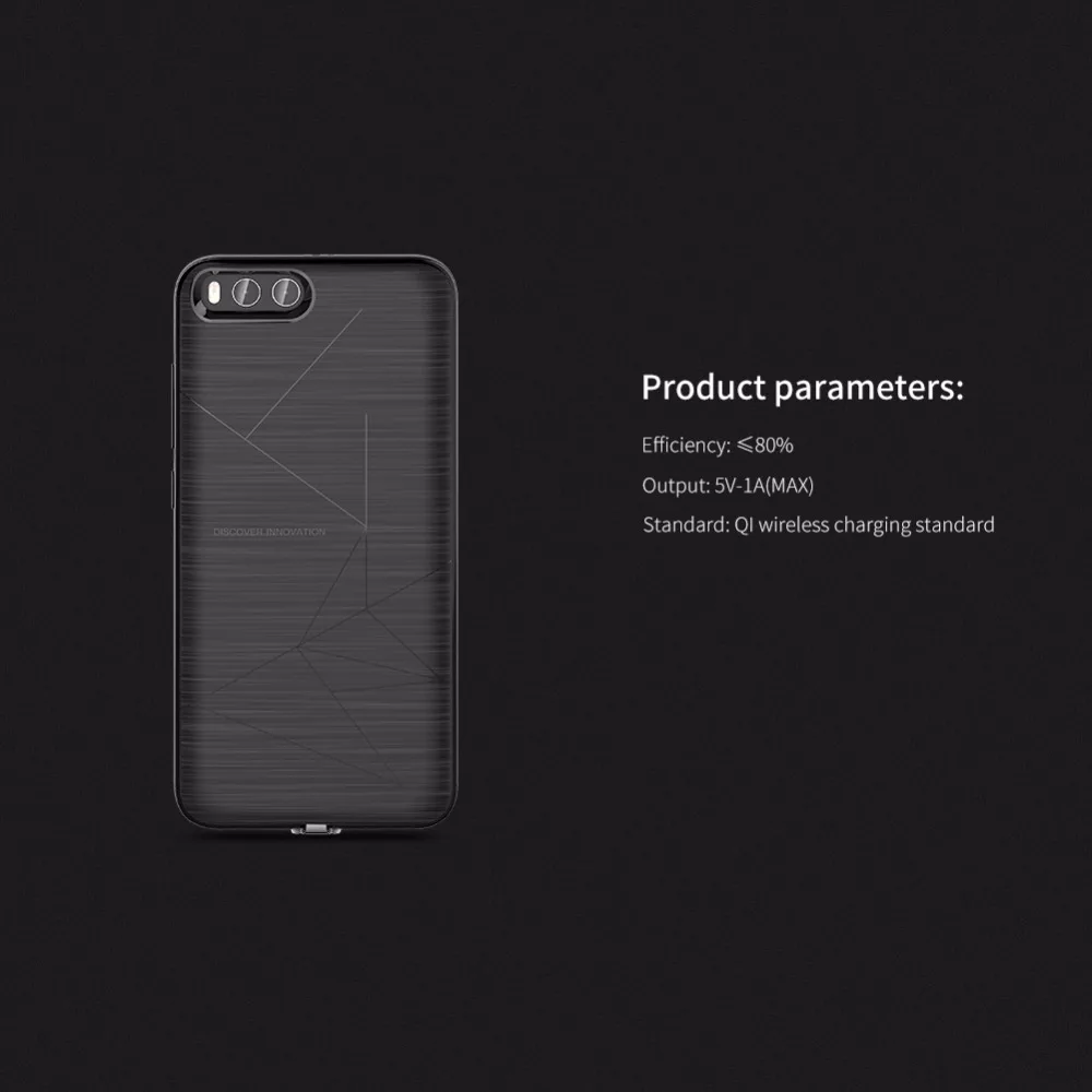 Для Xiaomi mi 6 M6 mi 6 Nillkin Qi беспроводной зарядный приемник зарядное устройство чехол аксессуары задняя крышка чехол для зарядки волшебный чехол