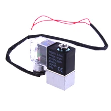 1 шт. высокое качество немой безмасляный воздушный компрессор воздушный насос фитинги разгрузочный клапан сливной клапан Соленоидный клапан