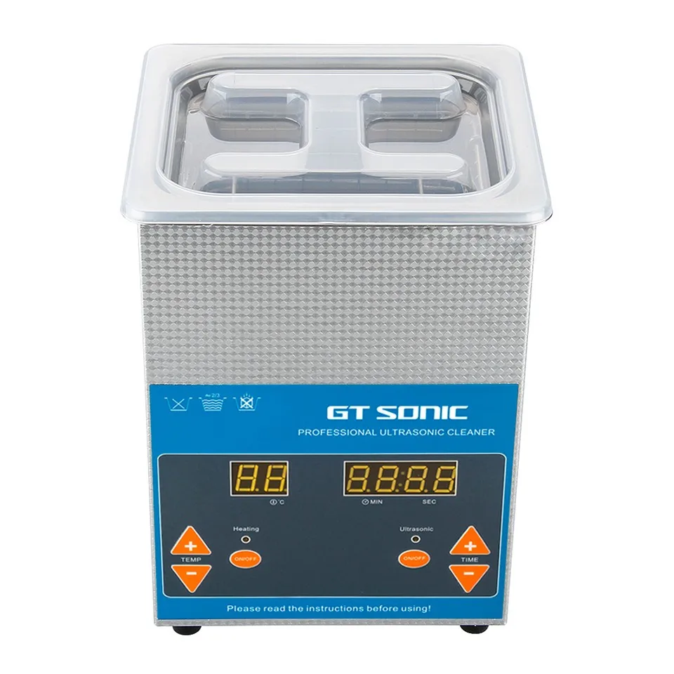 Globe PS-10A 80W Digital heated Ultrasonic Cleaner 2L C with free basket free shipping2