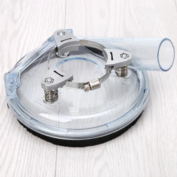 

New and Durable Dust Shroud Kit Dry Grinding Dust Cover for Angle Hand Grinder Clear 4"/ 5"