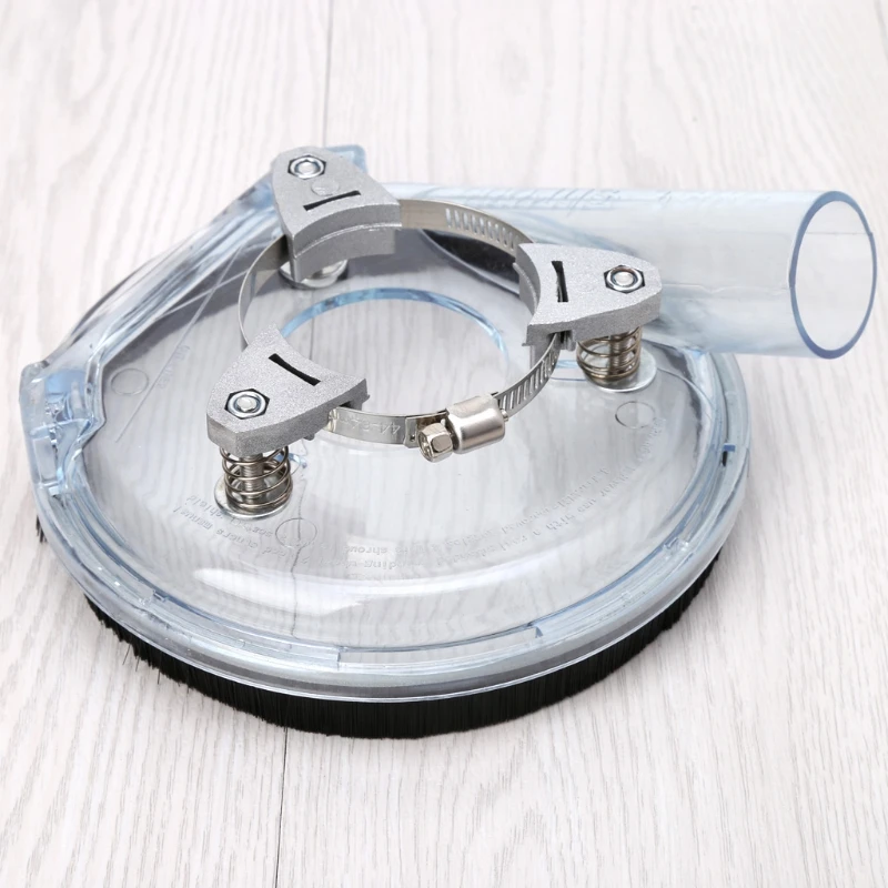 Skup Nowa i trwała osłona przeciwpyłowa zestaw do szlifowania na sucho osłona przeciwpyłowa do kątowej szlifierka ręczna wyczyść 4 \