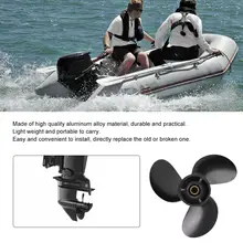 Пропеллер для мотора 8,5x9 лопастей алюминиевый сплав Лодка Пропеллер подходит для Tohatsu/Nissan подвесной моторчик с пропеллером пропеллер