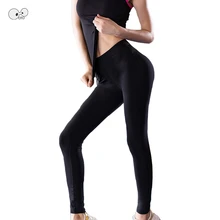 Женские колготки для йоги с высокой талией, эластичные спортивные Леггинсы для фитнеса, обтягивающие штаны для бега, быстросохнущие компрессионные брюки длиной до щиколотки