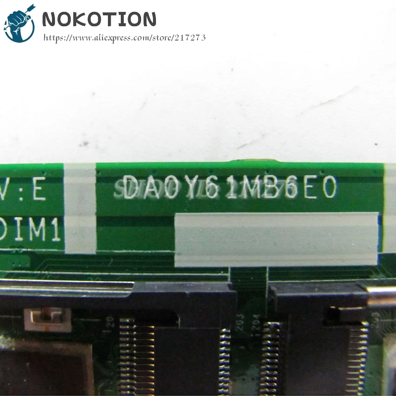 Top NOKOTION 774603-001 774603-501 774606-501 DA0Y61MB6E0 Laptop Motherboard For hp pavilion X360 13-A Main Board SR1EF I5-4210U 4