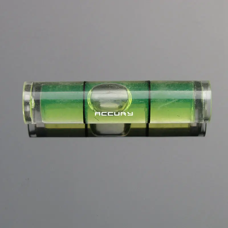 

HACCURY 1pcs 8*35mm Acrylic Spirit level bubble Cylindrical levels for Wall Hanging Pictures Frame accessories