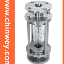 DN50 LZB стеклянный ротаметр из нержавеющей стали, азотная кислота коррозионно-стойкий расходомер для жидкости и газа