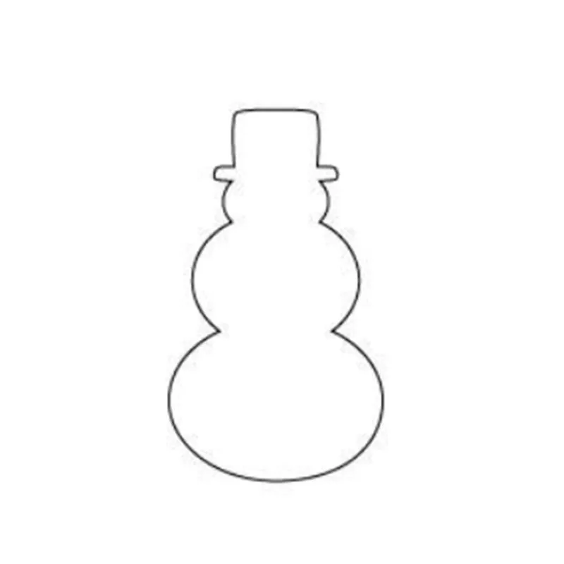 DiyArts Рождество Снеговик металла резки штампы для скрапбукинга Новый 2018 высечки