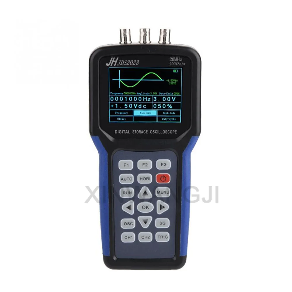 JDS2023 Digital Storage Handheld Oscilloscope Multimeter 1 Channels 20MHz Signal Generator Signal Source Electrician Tools