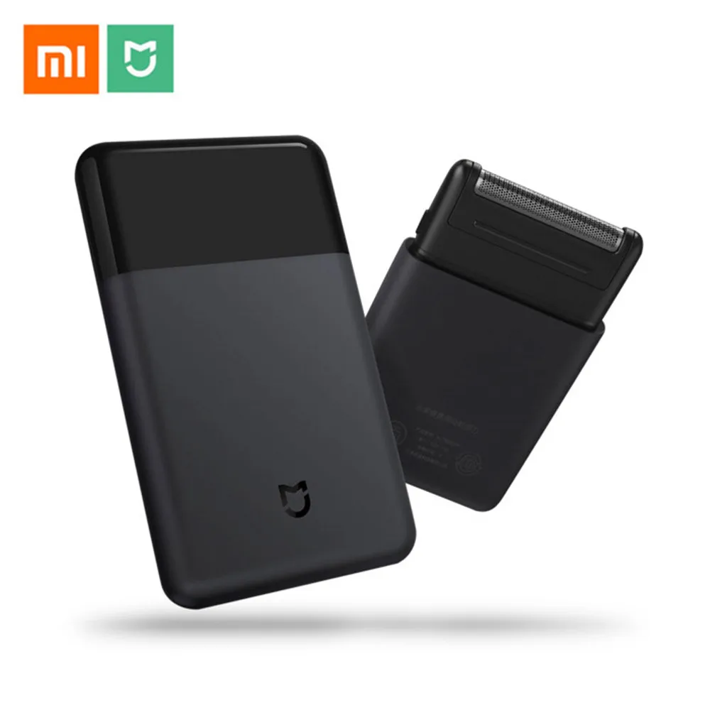 Портативная электробритва Mijia бритва с зарядкой от USB 60HRC японская сталь мужская