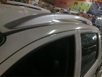 

Hot selling aluminium alloy material sliver color luggage rail roof rack for VIGO 05~14